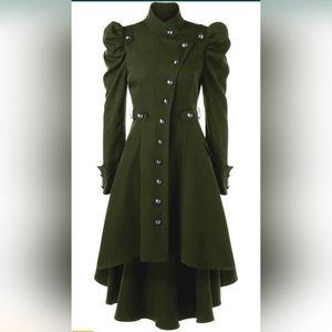 Women's Olive green dress jacket medium